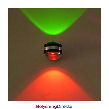 Trappelys Dobbeltsidig Aluminium Vegglampe Moderne Samtids Metall