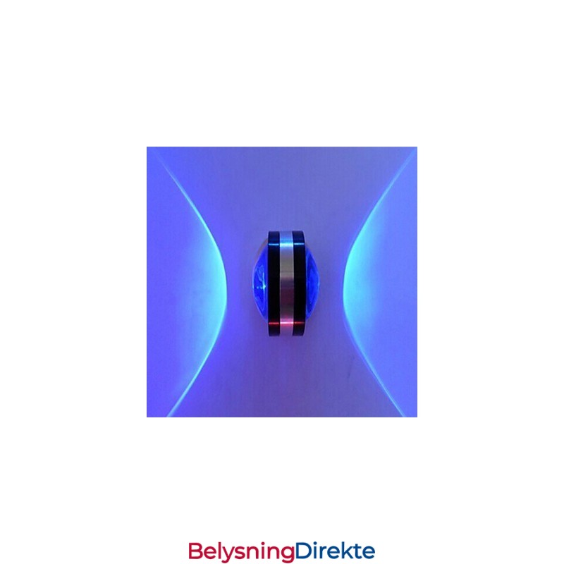 Trappelys Dobbeltsidig Aluminium Vegglampe Moderne Samtids Metall