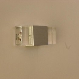 Firkantet Aluminiumsvegglampe Kreativ Barmodell Vegglampe Moderne Samtidsmetall