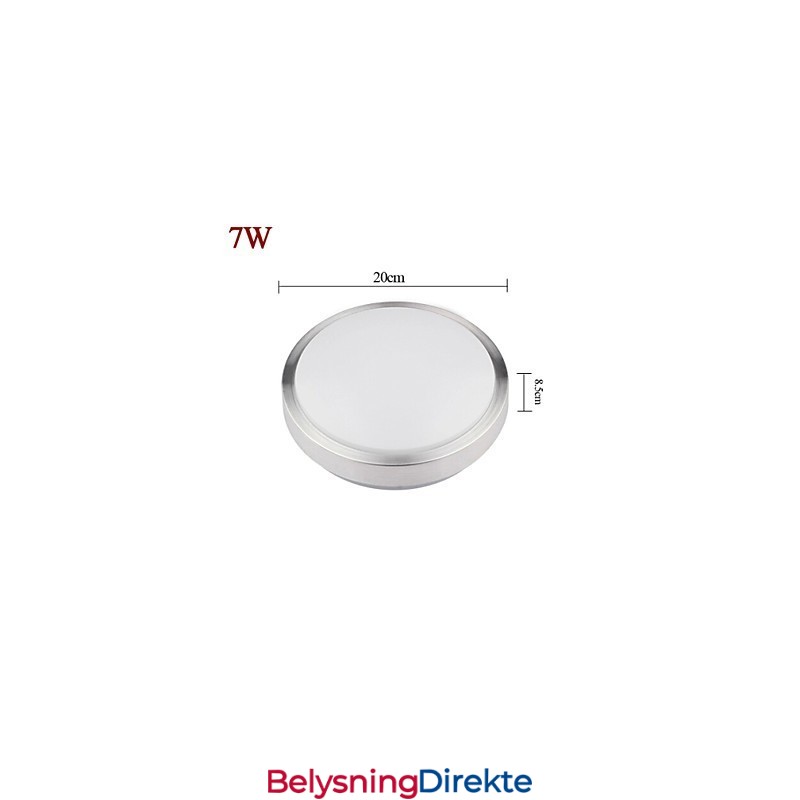 Innfelt Belysning 7W Rund Enkel Moderne Diameter 20 Cm