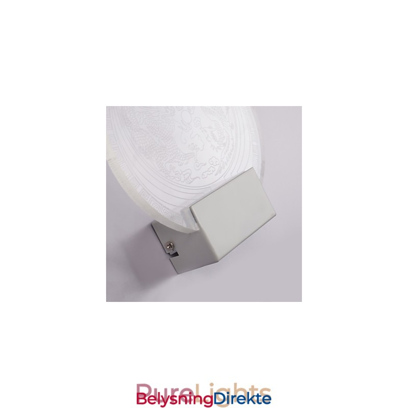 Vegglampe Pvc-Lampe Moderne Samtidsstil Metall