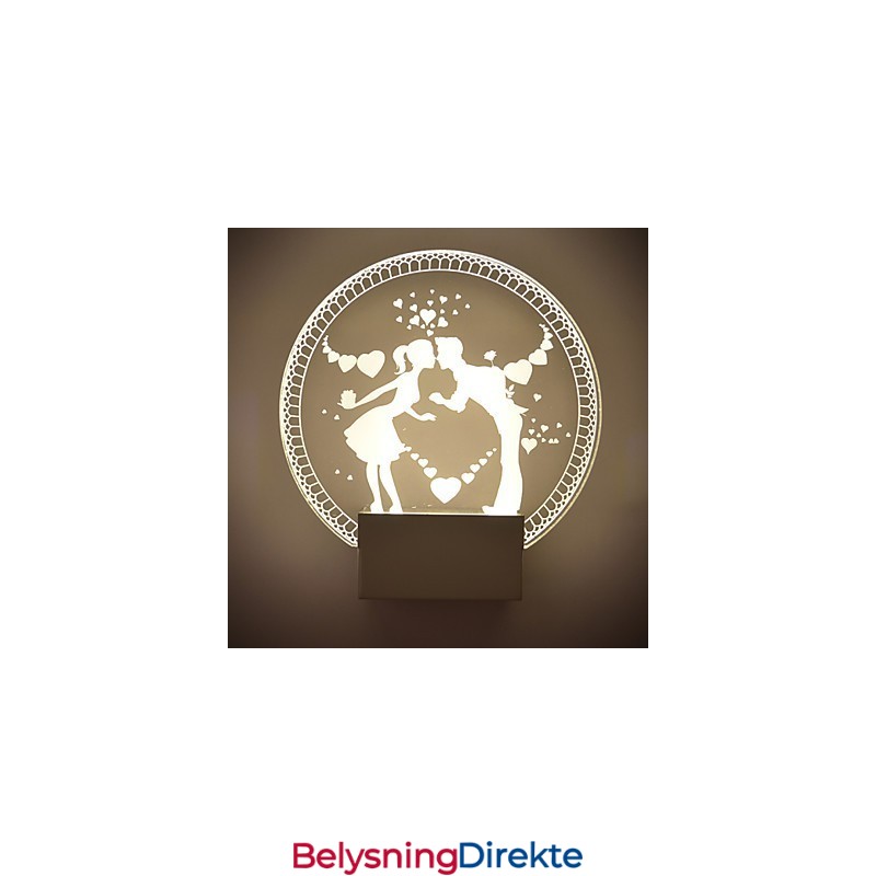 Akryl Vegglampe Pvc Vegglampe Moderne Samtids Metall