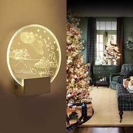 Akryl Vegglampe Pvc Vegglampe Moderne Samtids Metall