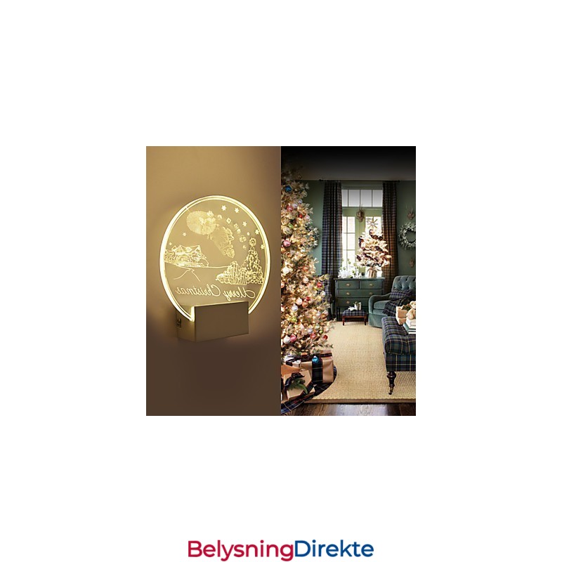 Akryl Vegglampe Pvc Vegglampe Moderne Samtids Metall