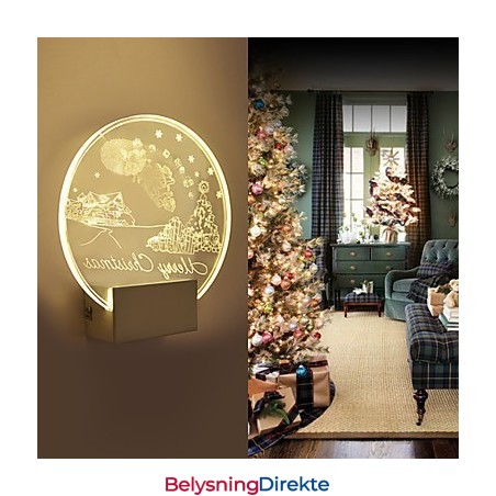 Akryl Vegglampe Pvc Vegglampe Moderne Samtids Metall