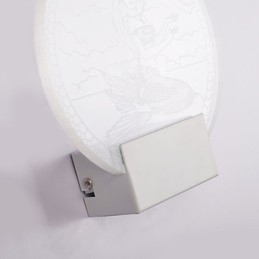 Akryl Vegglampe Pvc Vegglampe Moderne Samtids Metall