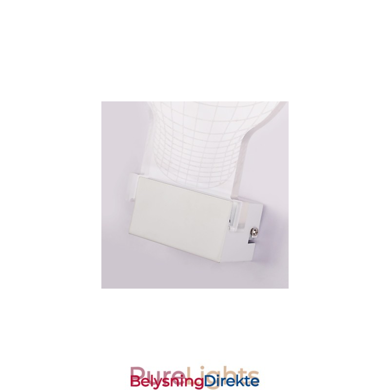 Akryl Vegglampe Pvc Lampelampe Chip Moderne Samtids Metall