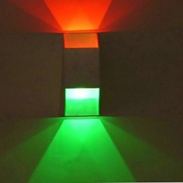 Dobbel Trapesformet Kreativ Barmodell Vegglampe Moderne Samtidsmetall