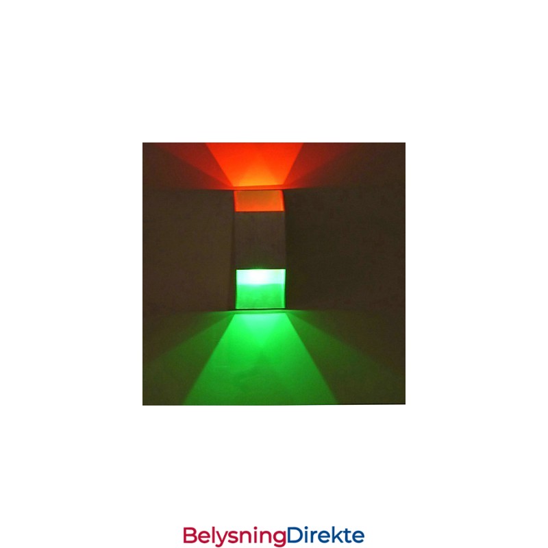 Dobbel Trapesformet Kreativ Barmodell Vegglampe Moderne Samtidsmetall