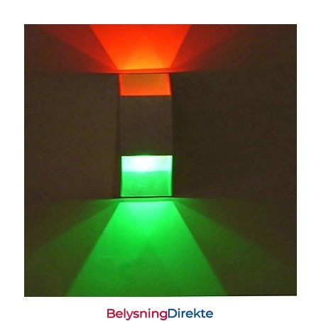 Dobbel Trapesformet Kreativ Barmodell Vegglampe Moderne Samtidsmetall