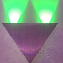 Multi T Fargetemperaturlampe Kreativ Barmodell Vegglampe I Metall