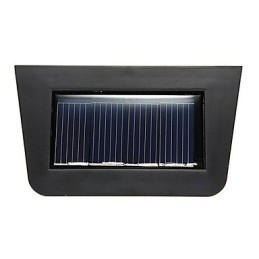 Varm Gul Soldrevet Veggmontert 2 Lanternelys Terrasselampe