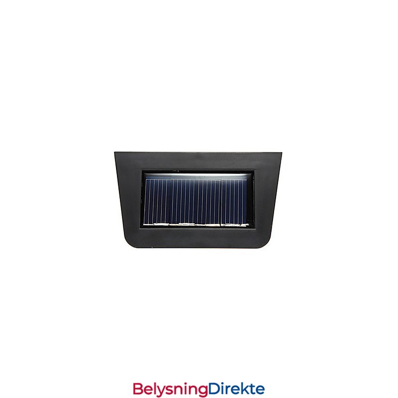 Varm Gul Soldrevet Veggmontert 2 Lanternelys Terrasselampe