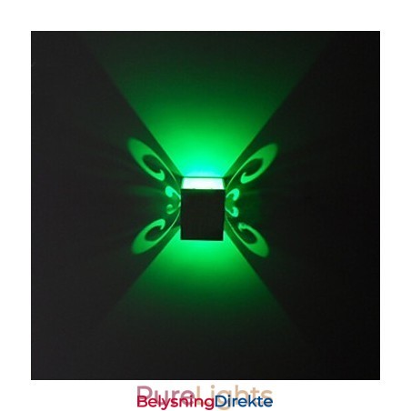 Vegglampetter Moderne Samtids Metall