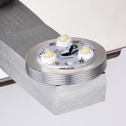 Mini Vegglampe 1 Lys Kunstnerisk Rustfritt Stål Med Stelebelegg