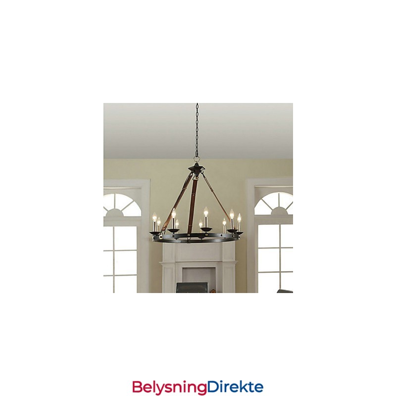 Lysekrone I Vintage-Metall