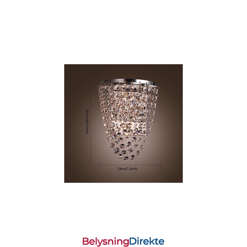 Krystallveggvaskere Moderne Metall