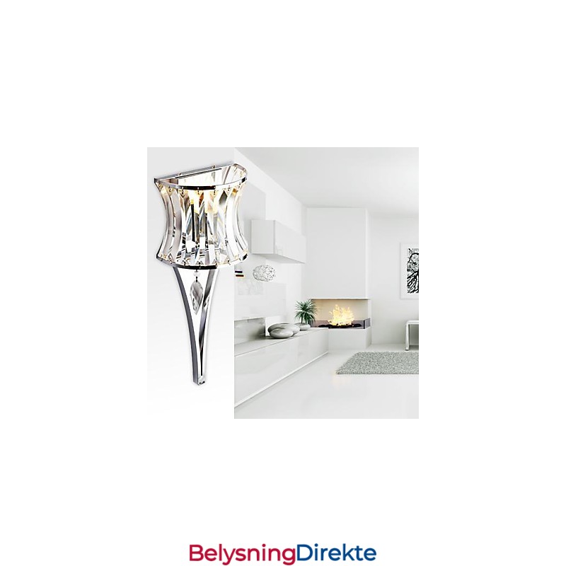 Vegglampetter Moderne Samtids Metall