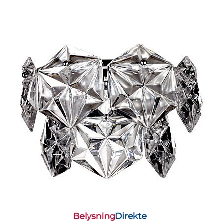 Krystallvegglampe Moderne Samtids G9 Krystall