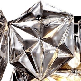 Krystallvegglampe Moderne Samtids G9 Krystall