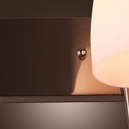 Vegglampe Med 2 Lys I Hvit Skjerm