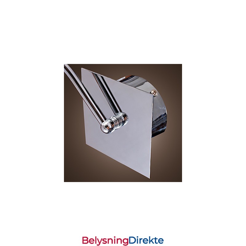 Vegglampe Med Elegant Krystalldråpe