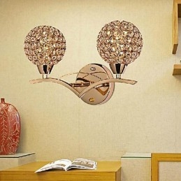 Moderne Elegant Vegglampe Med 2 Lys