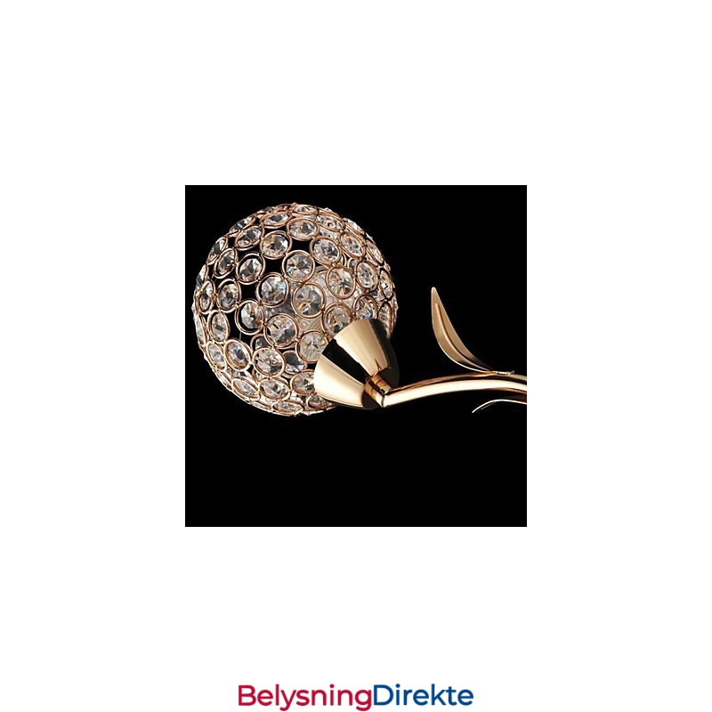 Krystall Vegglampe Lesevegglamper Moderne Samtids Metall