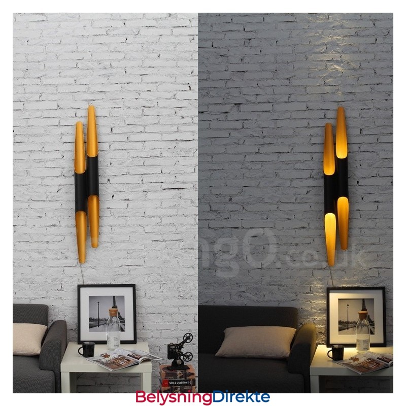 Moderne Samtids Stue Spisestue Soverom Vegglamper Vegglamper