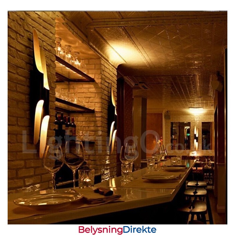 Moderne Samtids Stue Spisestue Soverom Vegglamper Vegglamper