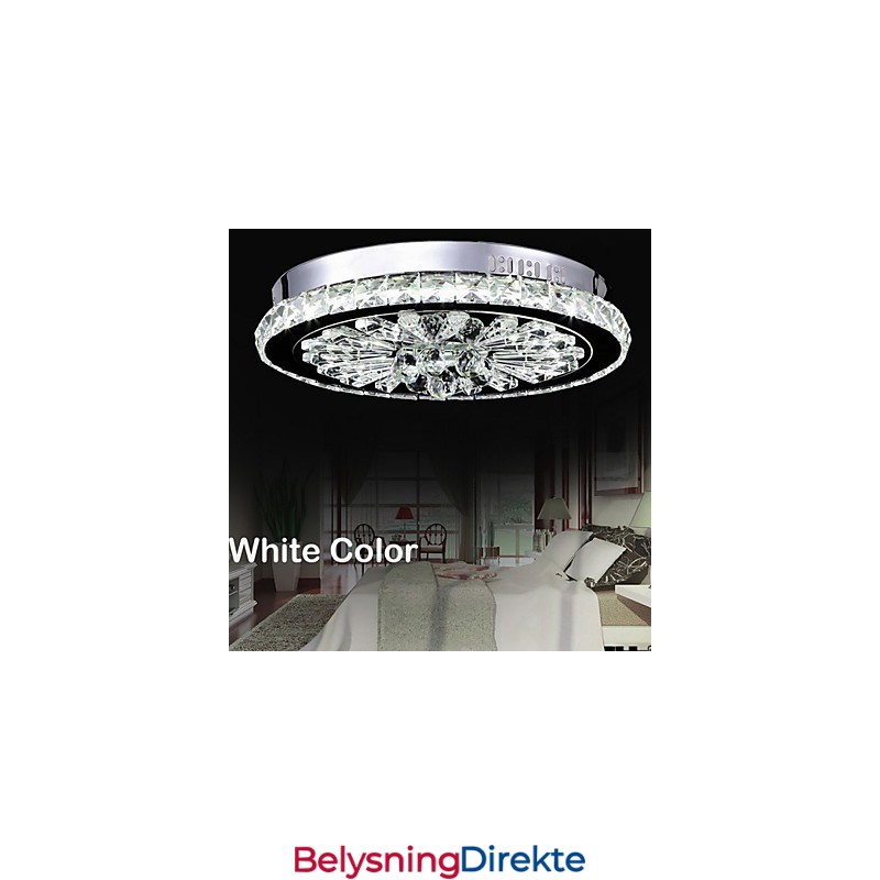 Krystall Innfelt Moderne Samtids Stue Seng Spisestue Barn Metall