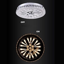 Krystall Innfelt Moderne Samtids Stue Seng Spisestue Barn Metall