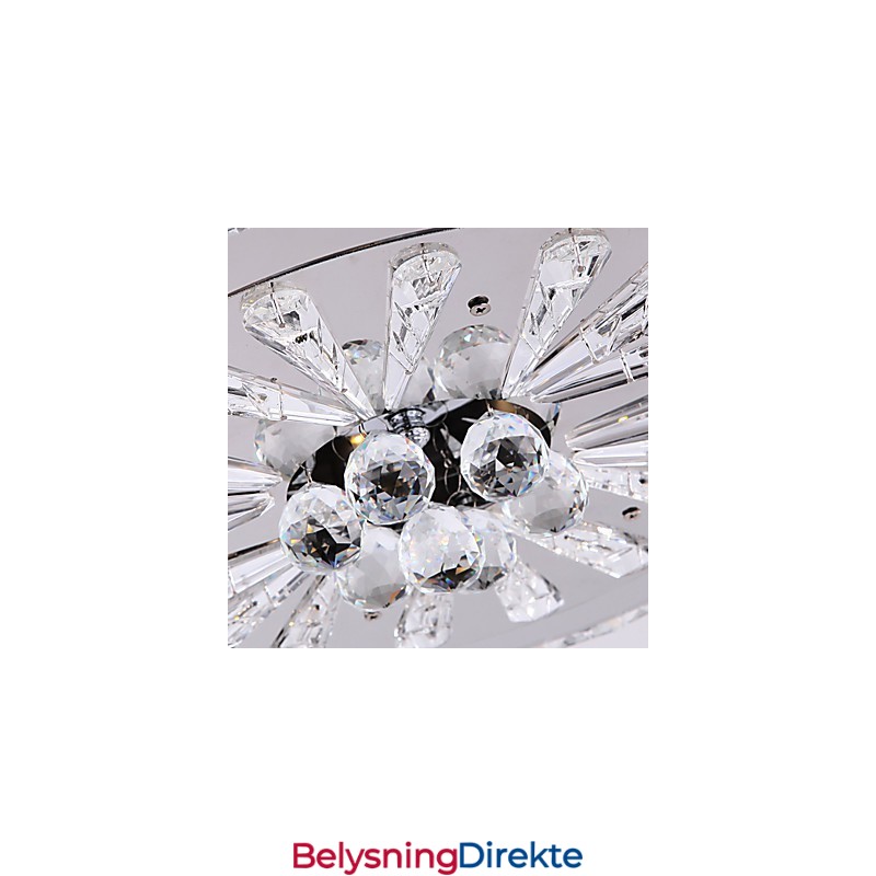 Krystall Innfelt Moderne Samtids Stue Seng Spisestue Barn Metall