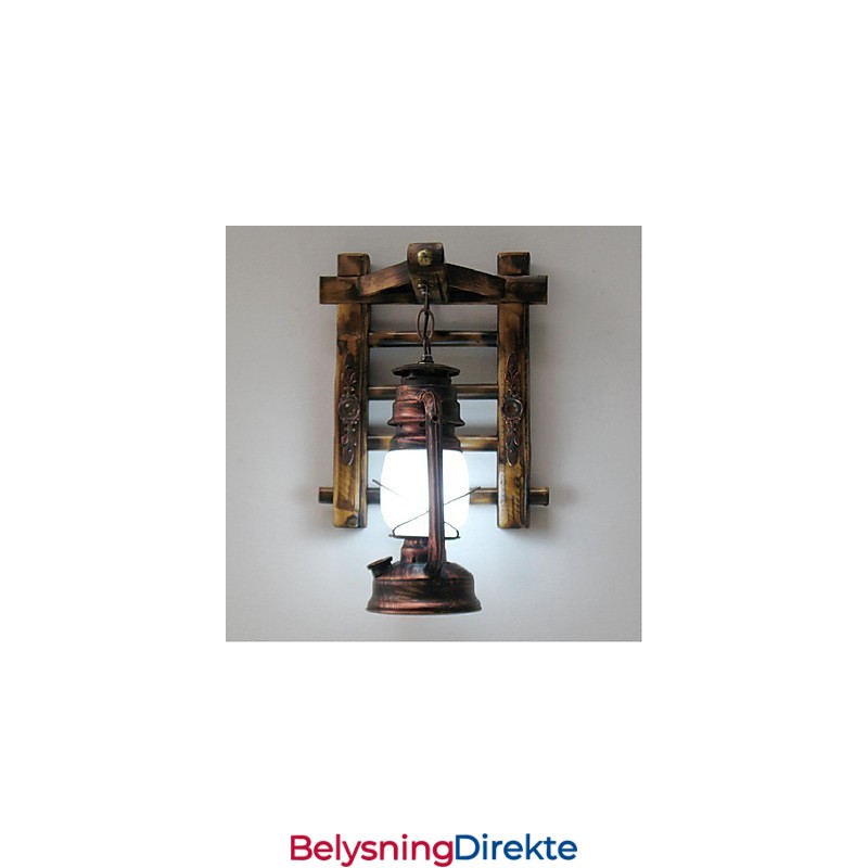 Kinesisk Retro Nostalgi Kreativ Belysning Parafinlampe Lanterner Vegglampe Vegglampe