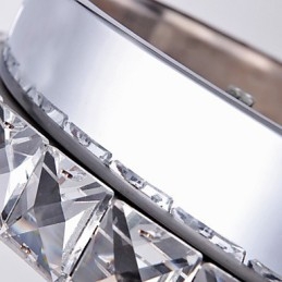 Krystall Innfelt Moderne Samtids Stue Seng Spisestue Barn Metall