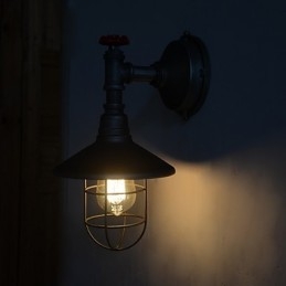 Ny Retro Loft Vintage Industriell Edison Vegglampe Pendellampe
