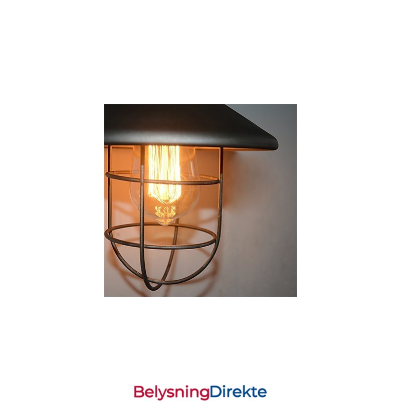 Ny Retro Loft Vintage Industriell Edison Vegglampe Pendellampe