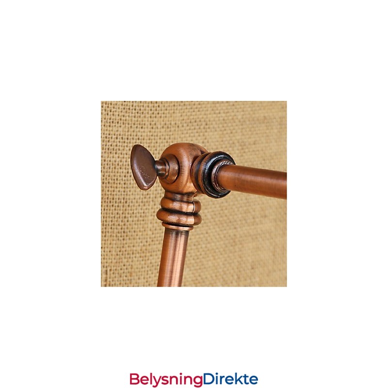 Lang Arm Halvrust Retro Kreativ Nostalgisk Uttrekkbar Sammenleggbar Vegglampe Vegglampe