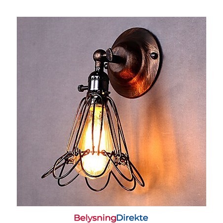 Moderne Samtidsstil Tradisjonell Klassisk Landlig Galvanisert Funksjon For Omgivelseslys Vegglampe Vegglampe