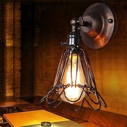 Moderne Samtidsstil Tradisjonell Klassisk Landlig Galvanisert Funksjon For Omgivelseslys Vegglampe Vegglampe