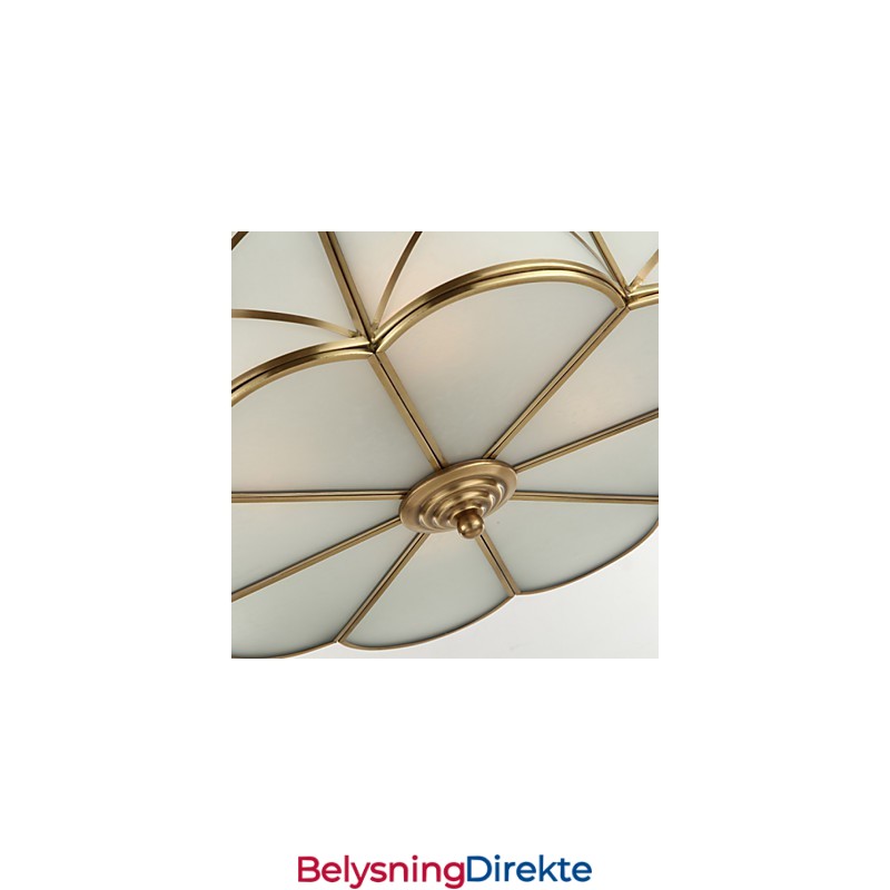 Tradisjonell Klassisk Rustikk Hytte Messing Metall Innfelt