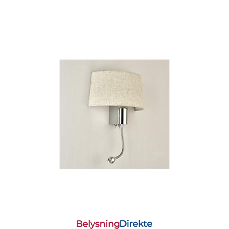 Hotellrommet Soverom Midtgangen Stofflampe Nattbordslampe Med Amerikansk Nattbordslampebryter