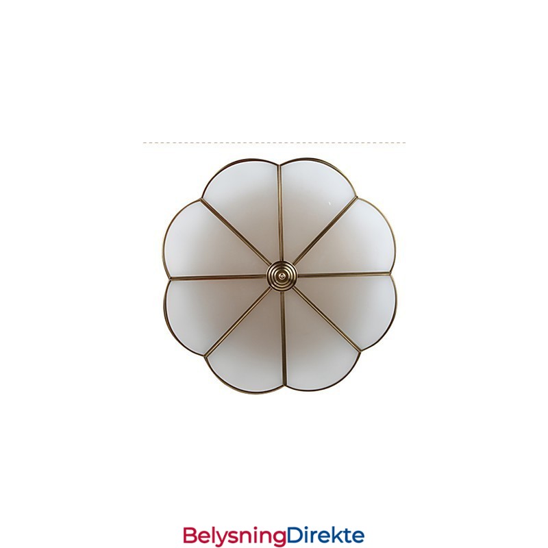 Tradisjonell Klassisk Rustikk Hytte Messing Metall Innfelt