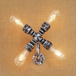 Landlig Retro-Maleri For Svingarm Med Omgivelseslys Vegglampe