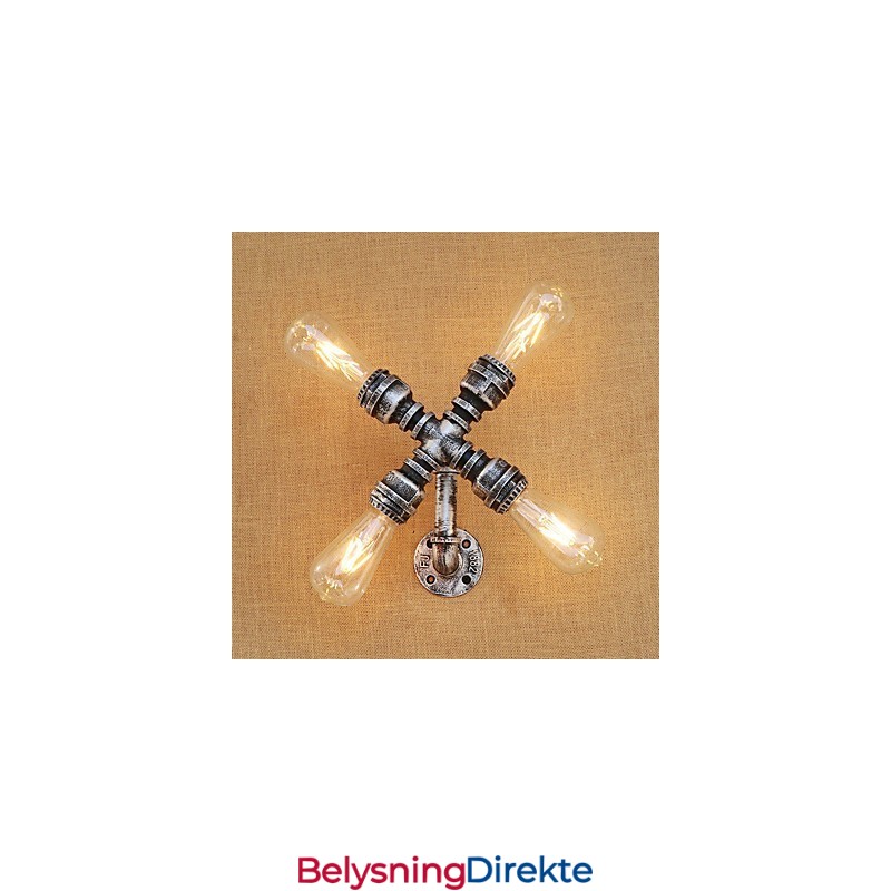 Landlig Retro-Maleri For Svingarm Med Omgivelseslys Vegglampe