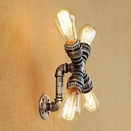 Landlig Retro-Maleri For Svingarm Med Omgivelseslys Vegglampe