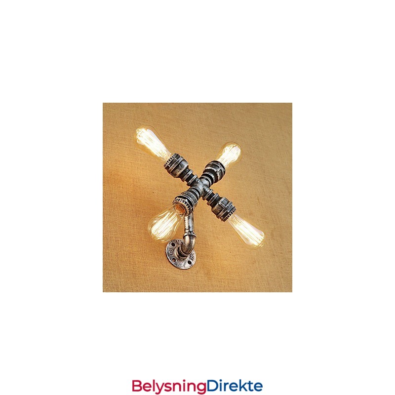 Landlig Retro-Maleri For Svingarm Med Omgivelseslys Vegglampe