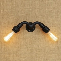 Landlig Retro-Maleri For Mini-Stil Omgivelseslys Vegglampe