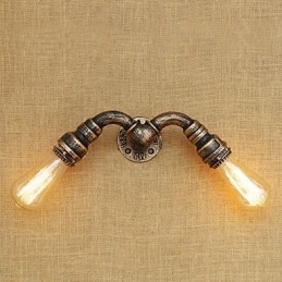 Landlig Retro-Maleri For Mini-Stil Omgivelseslys Vegglampe