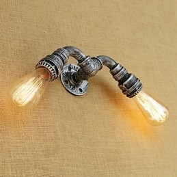 Landlig Retro-Maleri For Mini-Stil Omgivelseslys Vegglampe